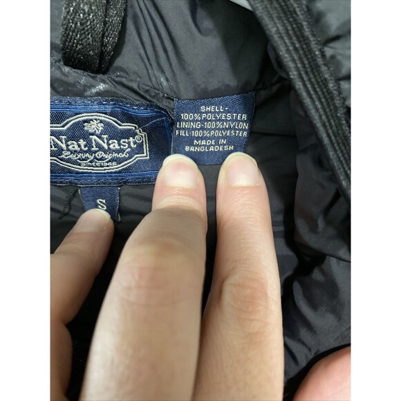 MEN’S NAT NAST CHARCOAL GREY VEST OUTDOOR SIZE S - Picture 3 of 9